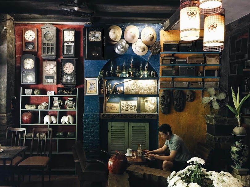 quán cafe phong cách vintage ở sài gòn