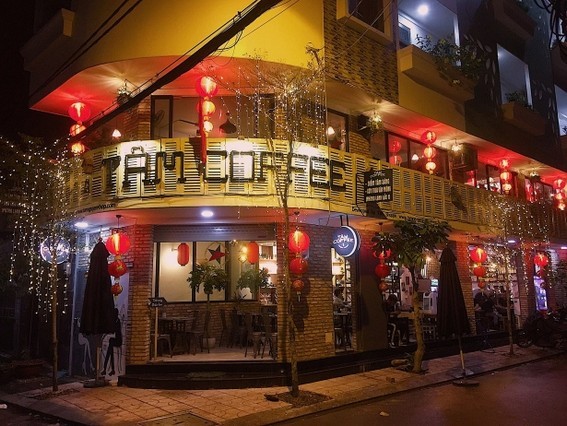 TRANG TRÍ QUÁN CAFE ĐÓN TẾT