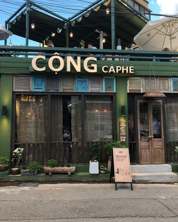 CỘNG CAFE Ở HÀN QUỐC