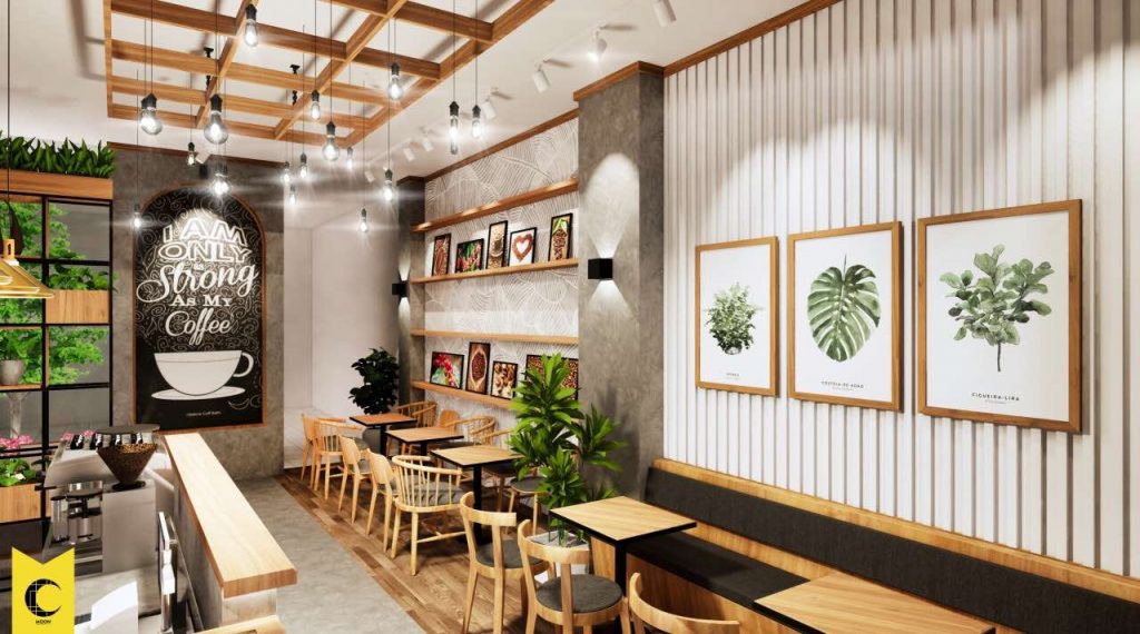 thiết kế quán cafe tại quy nhơn